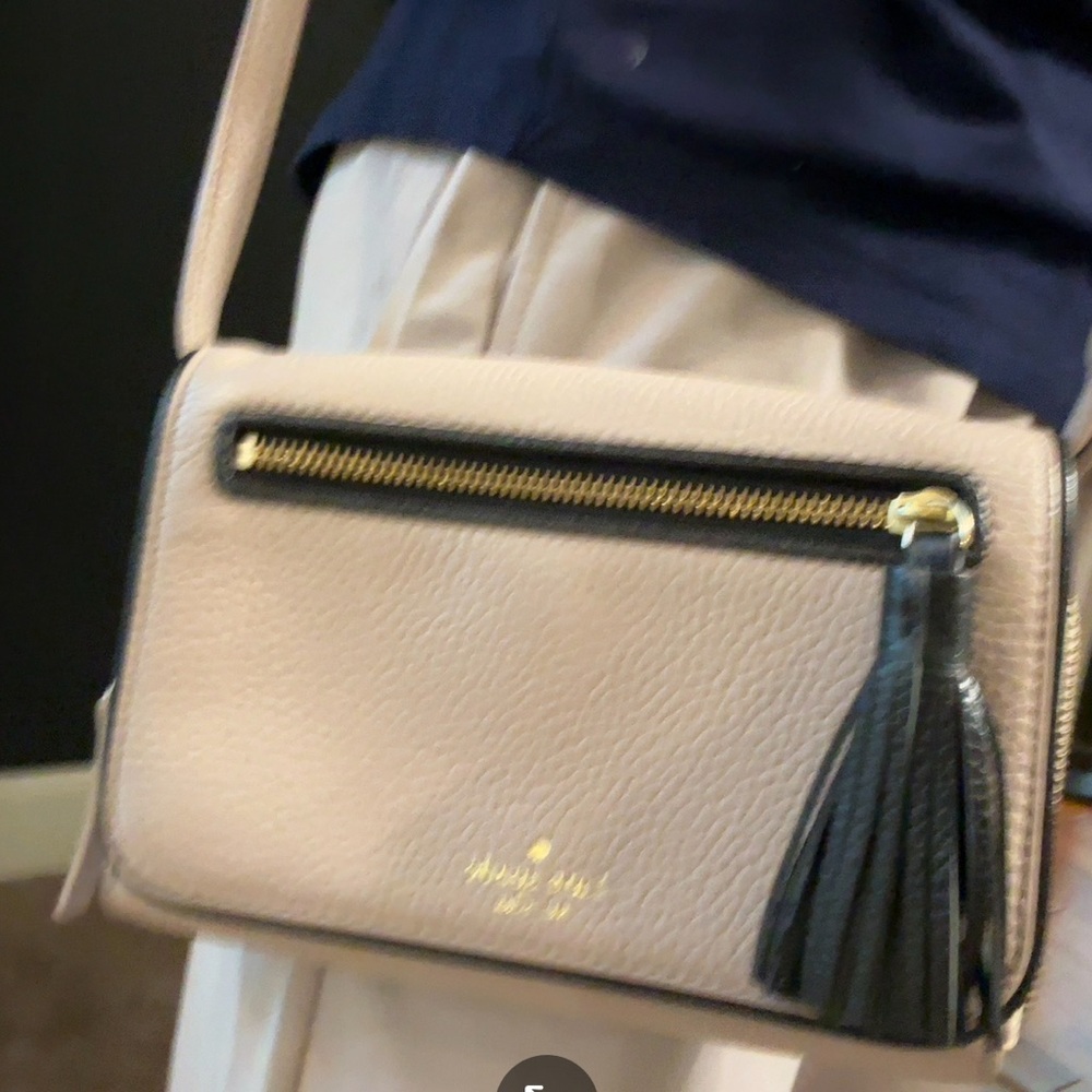 Kate Spade Beige Crossbody Bag
